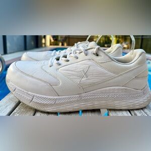 Xelero Steadfast Walker Women's White Leather Shoes Size 13 EEEE